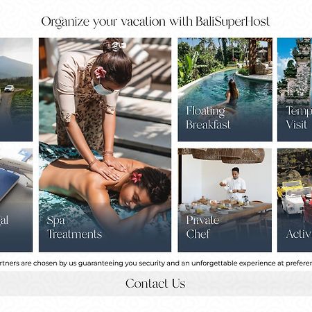 Villa Poolbar By Balisuperhost Ubud Exteriör bild